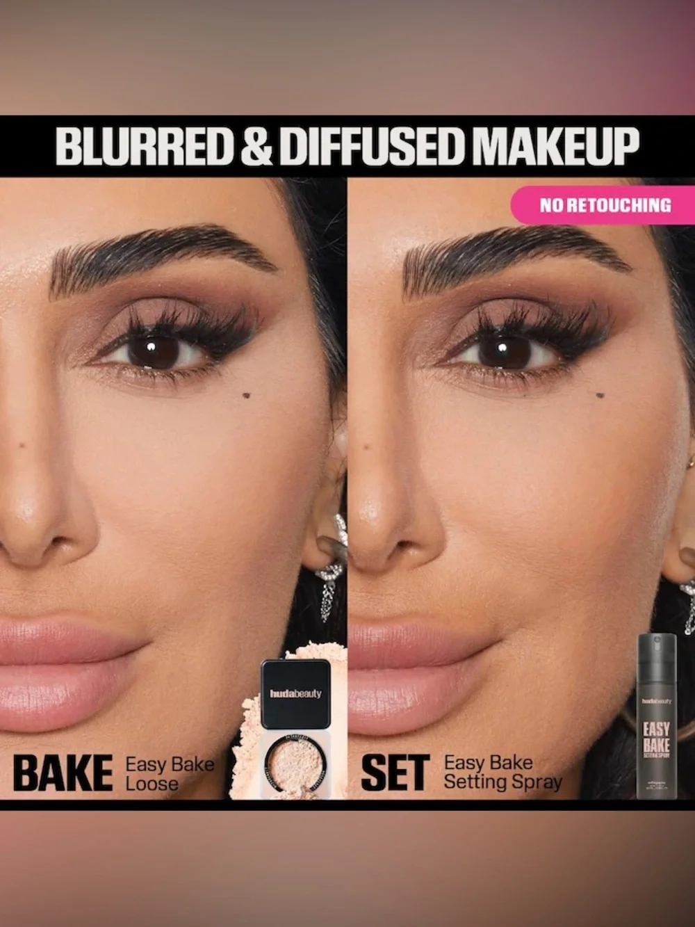 Huda Beauty 🔥 Easy Bake Setting Spray